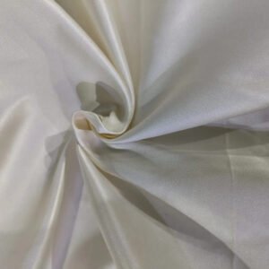 100% silk ivory color dutchess satin  reversable 60 wide 75 momme/280 gms